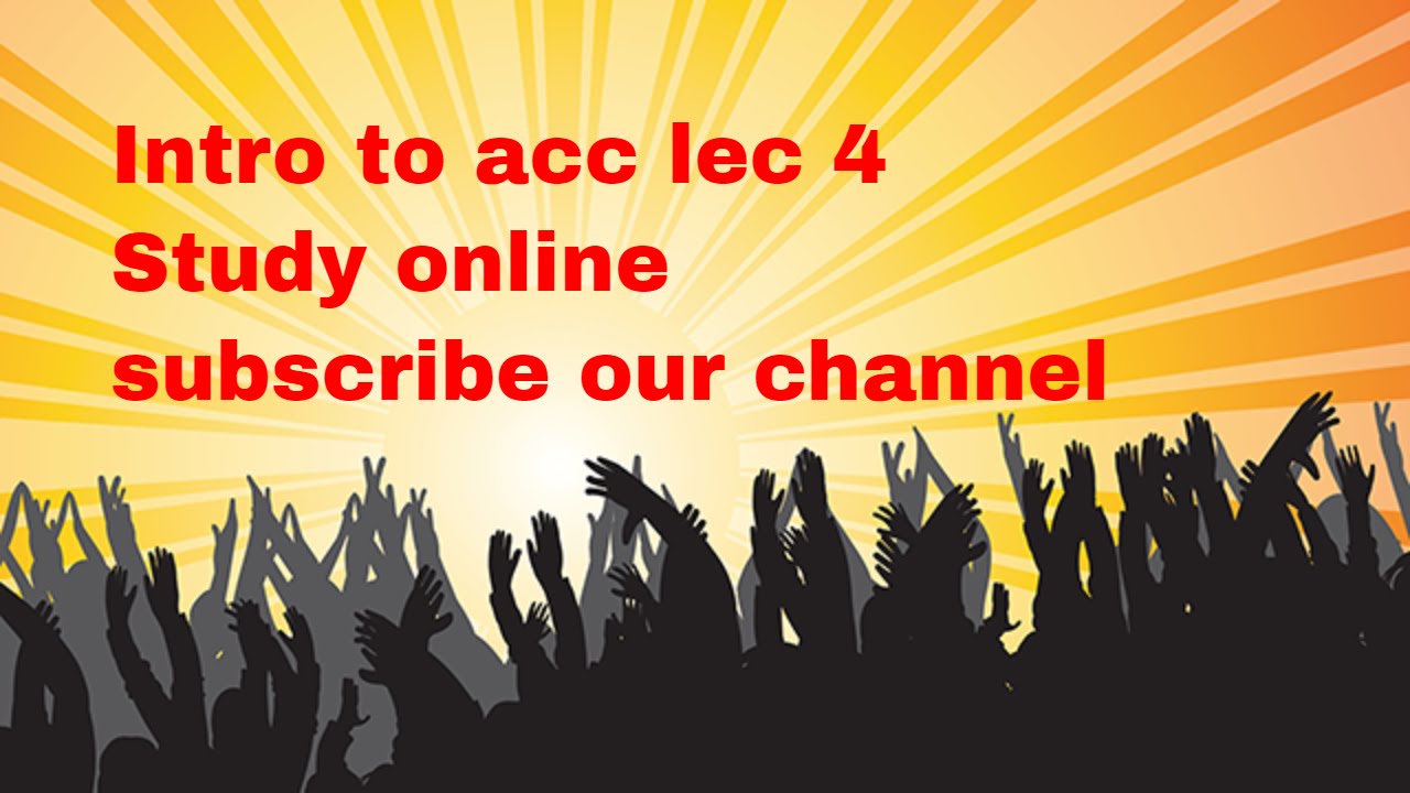 CAF IA lec 4 double entry basic concept