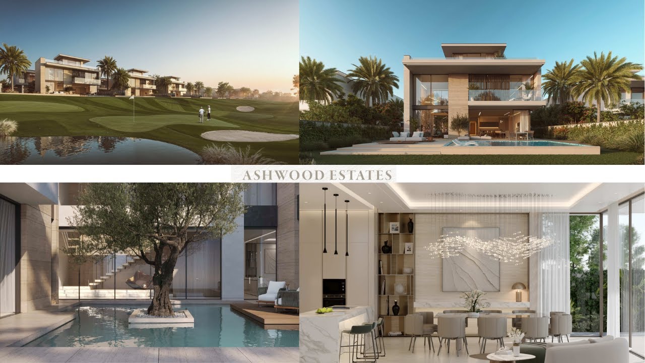 ASHWOOD ESTATES AT JUMEIRAH GOLF ESTATE 2. BEST LUXURY GOLF COURSE VILLAS OF 2025?