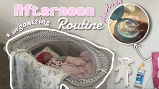 Newborn AfterNoon Routine (Role-Play)|Reborns World