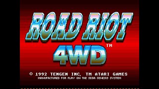 Road Riot 4WD (Prototype - Unreleased Sega Mega Drive Port)