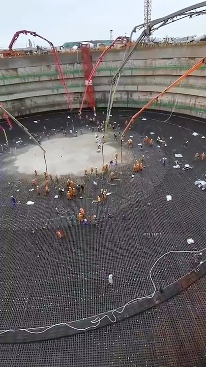 Foundation of Nuclear Power Plant.