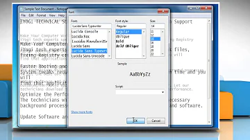 How do I use fonts in Notepad ++?