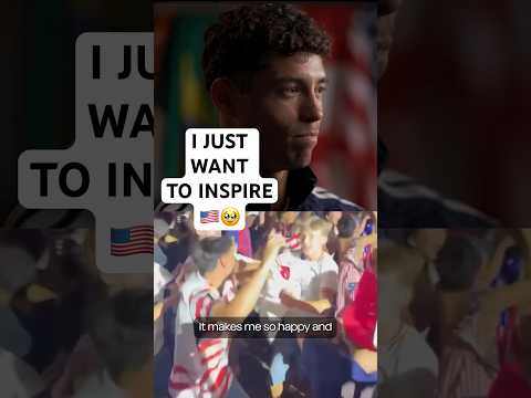 Sebastian Berhalter has us thinking the future is bright🇺🇸👏