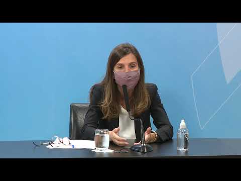 Conferencia de prensa de Claudio Moroni y Fernanda Raverta