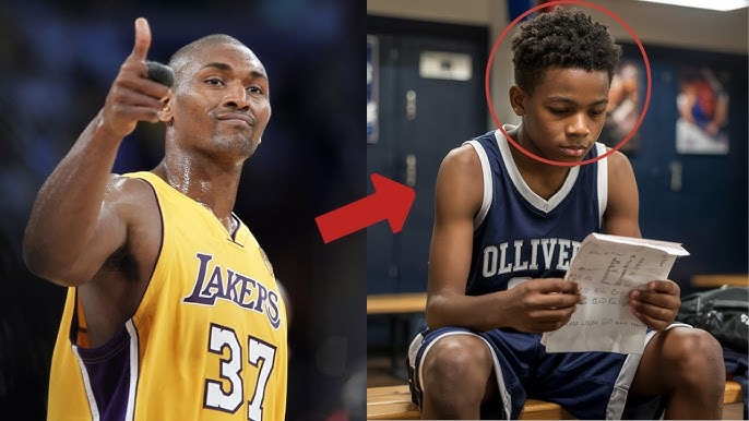 Metta World Peace Gets a Letter From a Child Struggling With Anxiety – His  Reply Goes Viral - YouTube