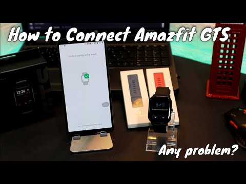 How to connect Amazfit GTS with phone Amazfit Android App