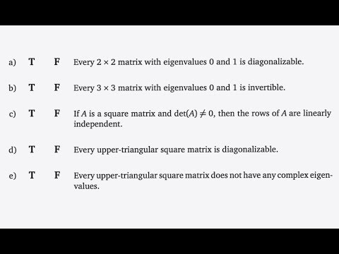 Video: Wat is een wiskundige uitdrukking die niet kan worden bepaald waar of onwaar?