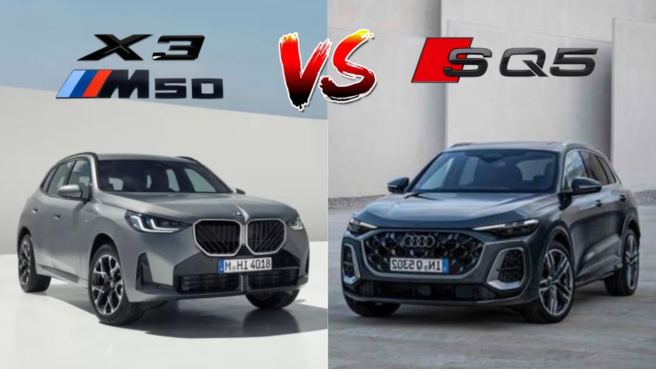 2025 Audi SQ5 vs 2025 BMW X3 M50i Compared | SUV Battles! | MotorNation ...