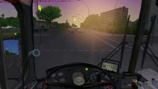 OMSI The Bus Simulator - SD77 Stadtgrenze to Freudstr Spring Gameplay HD screenshot 5
