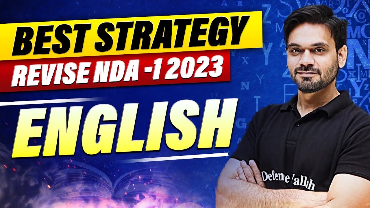 English Strategy for NDA- 1 2023 | Complete NDA English Strategy for ...