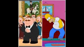 Homer Simpson & Peter Griffin The Safety Dance