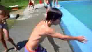 dětský tábor Branžež 2008 SKAJP koupaliště Kacanovy