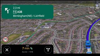 NG2 1LE Nottingham x B23 6BA Birmingham  screenshot 1
