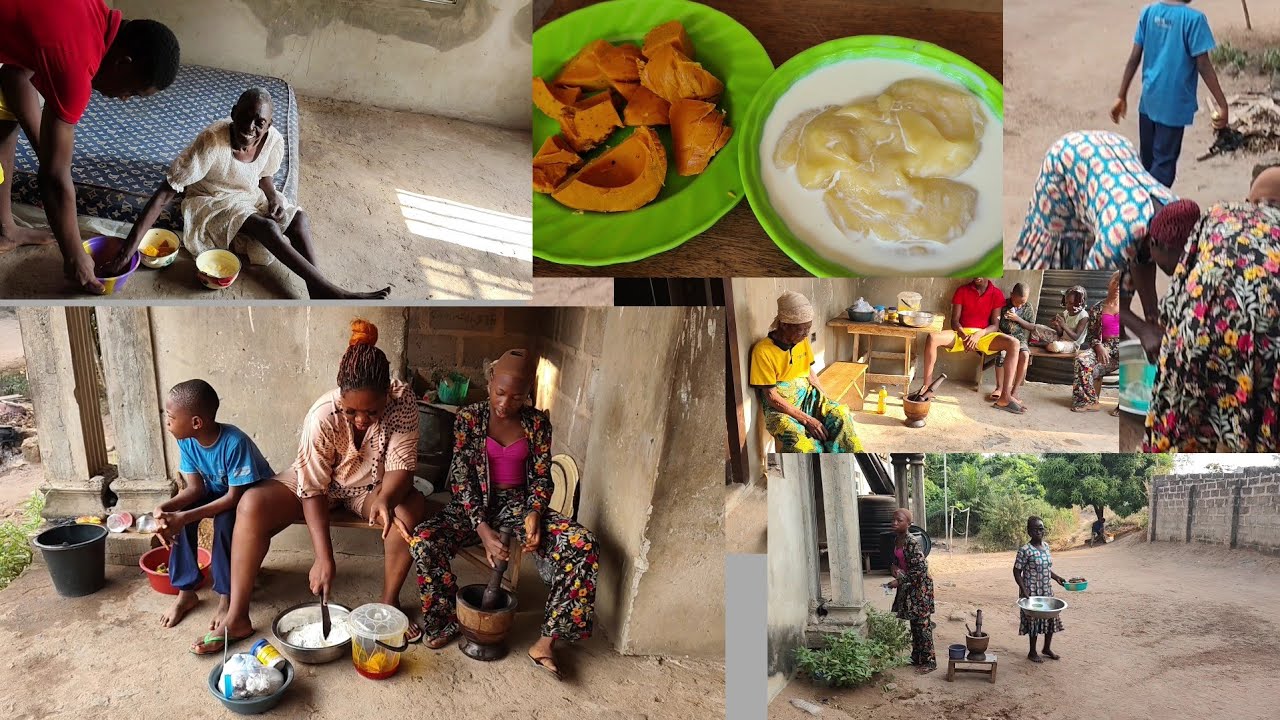 A DAY WITH THESE AFRICAN FAMILY IN AN AFRICAN VILLAGE// UGO TESSY T.V