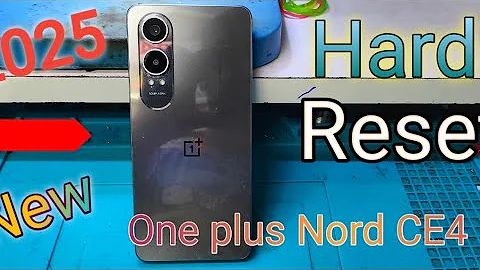 One plus Nord CE4 Lite & Factory Reset - How To Hard Reset Device