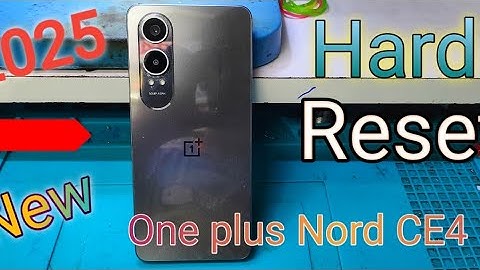 One plus Nord CE4 Lite & Factory Reset - How To Hard Reset Device