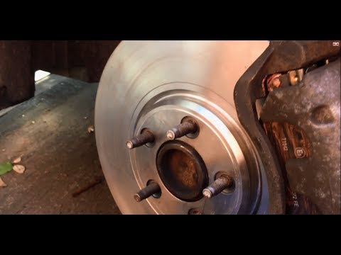 How to Replace Front Brake Discs and Pads on Jaguar XJ6/XJ6 X350 2003-2007