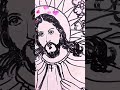 Sketching of Jesus 🎵 yashu mere saath h yashu mere ander h#drawing #art #sketch #draw #Fine Art