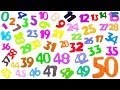 Learn 1 to 50 Numbers For Kids | Counting Numbers 1-50 |1 to 50| Learn Colors Play Doh Compilation