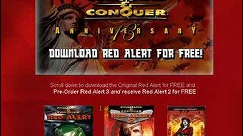 Download Red Alert 1 For Free