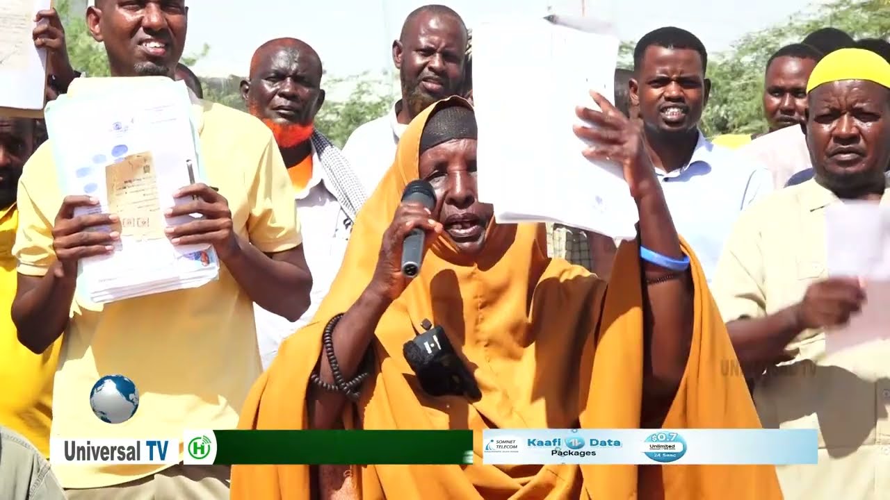 Xaafada bandar wanaag ee Heliwaa oo ka cabanaya dad doonaya in ay boobaan dhulkooda.