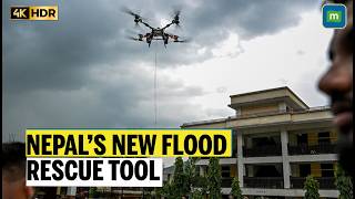 Nepal Uses Heavy-Duty Drones To Deliver Aid To Flood-Stranded Communities | N18G