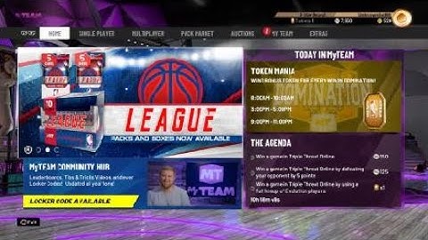 NBA 2K20 My Team First 2k20 Locker Code