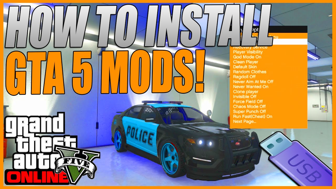 How To Install Gta 5 Mods With A Usb For Xbox 360 After 1 26 Download Gta 5 Mod Menu Rgh Jtag Youtube