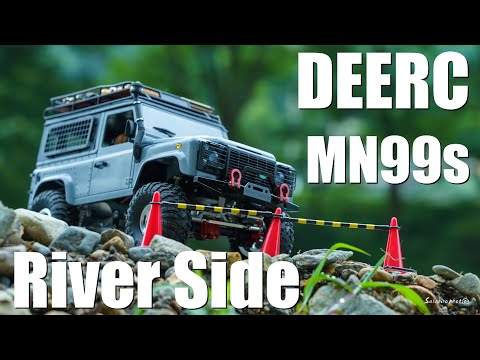 【ラジコン】DEERC MN99s 本格的な河原試走 - YouTube