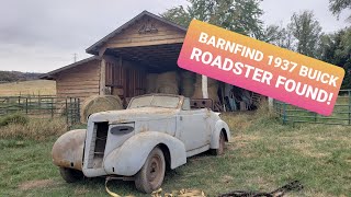 Barn Find 1937 Buick Century Roadster Rumbleseat Convertible Is Driversstudio.com Newest Project