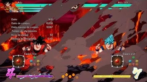 GOGETA TOD NO SPARK COMBO 100% - Dragon Ball FighterZ Season 3