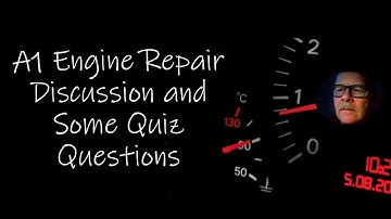 A1 Engine Repair Practice Test