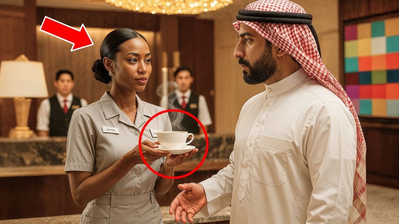 At The HOTEL, Nobody Understood The BILLIONAIRE Arab Man… Until The BLACK Maid Spoke Arabic.
