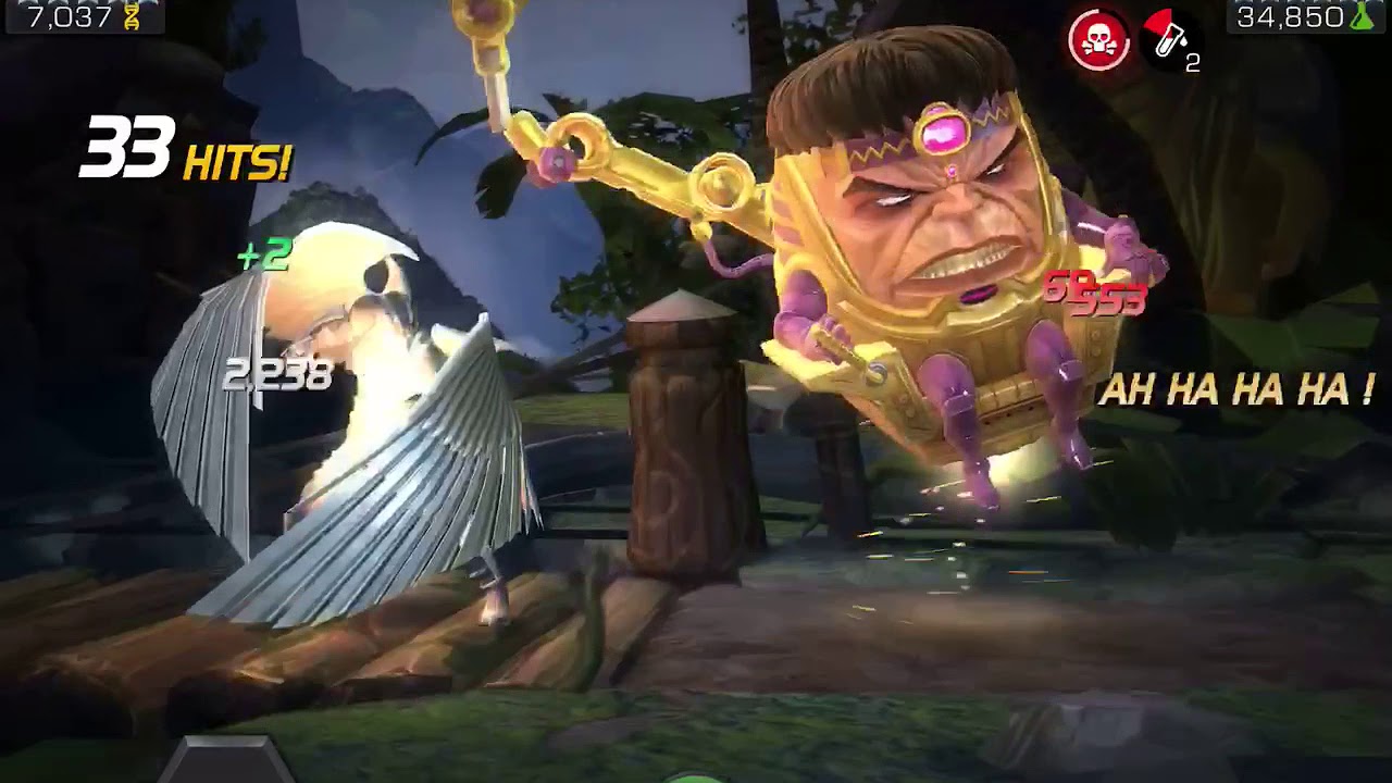 M.O.D.O.K. One shot video player