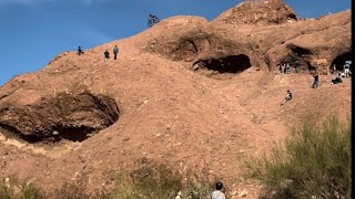 Cruising Papago and rollin down hole in the rock