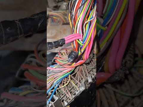 Ч-2 Замкнула проводка в гранте . Загорелась ?#гранта  #ваз #проводка #электрика