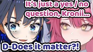 Kronii Just Straight Up Avoiding Raoras Question Like A Politician And Its Hilarious