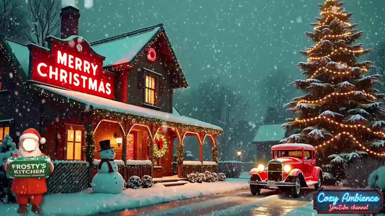 Relaxing Christmas Ambience Cozy ASMR 157