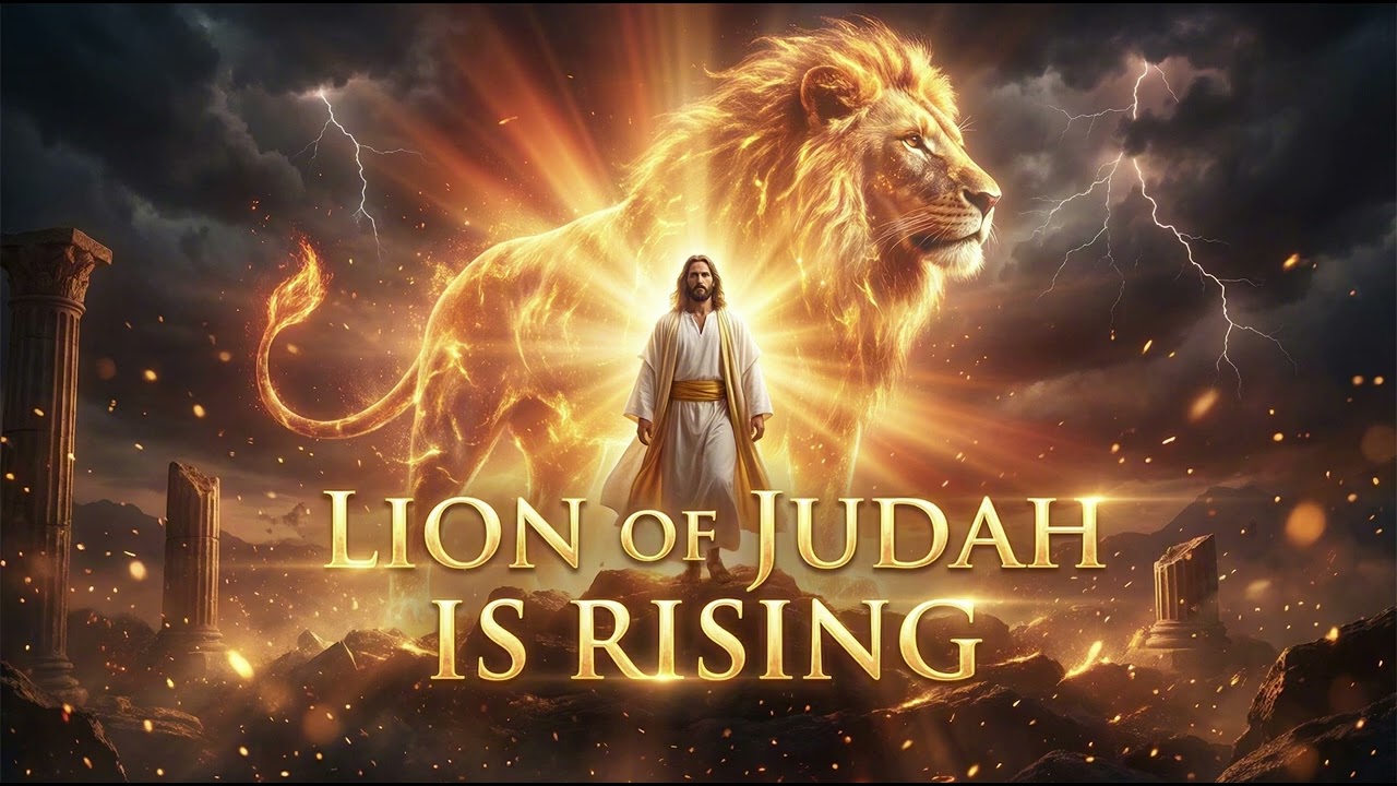 🔥 THE LION OF JUDAH IS RISING — A Worship Anthem That Shakes the Darkness