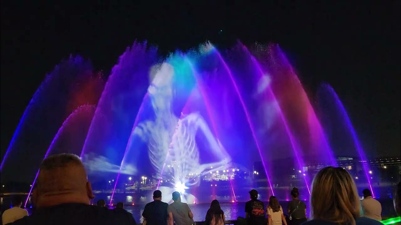 Epic Central Water Light Show YouTube