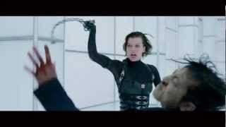 Resident Evil: Retribution - Clip 3 'Corridor Fight'