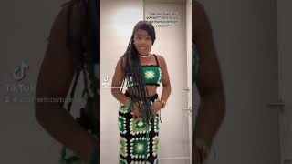 Crochet Granny Square Maxi skirt 🍀🌷 (my first crochet order )