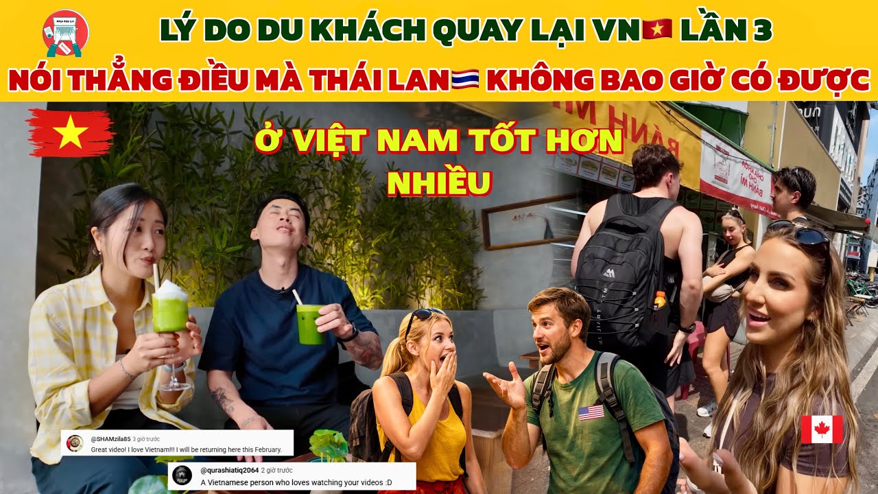 Du Khách Tây Quay Lại TP.HCM Lần 3 Và Nói Một Câu Khiến Ai Cũng Bất Ngờ | VIET NAM vs THAI LAN