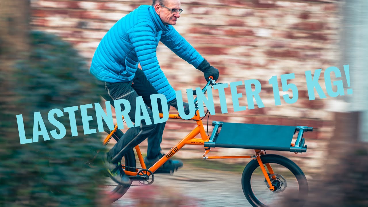 Stefans Ten07 Lastenradprojekt - Leichtbau!