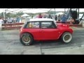 Mini "Monster" Cooper 6.0L V8 LS2 Swap vs Mitsubishi Colt (Turagua Racing)