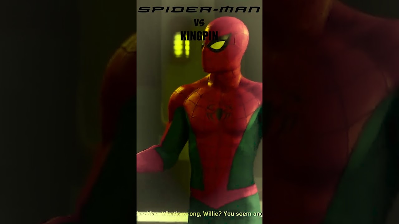 Why is Kingpin OP Against Daredevil but a Joke to Spider-Man? 😂 #Shorts