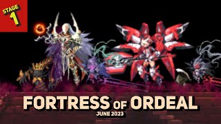 Fortress of Ordeal June 2023 Stage 1 Guide 克魯賽德戰記 크루세이더퀘스트 Crusaders Quest