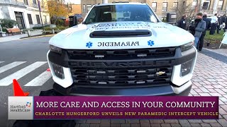 Charlotte Hungerford Hospital Unveils New Paramedic Intercept Vehicle