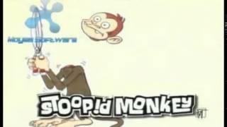 Stoopd Monkey Sciccors Logo Reversed