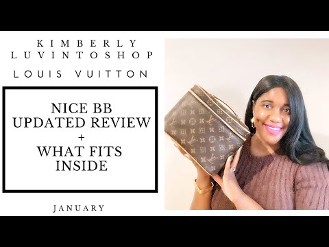 Louis Vuitton Nice BB unboxing (first impressions & what fits inside) 